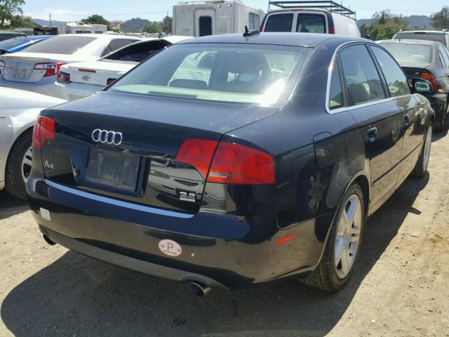 WAUDG68E85A499578 - 2005 AUDI A4 3.2 QUA BLACK photo 4