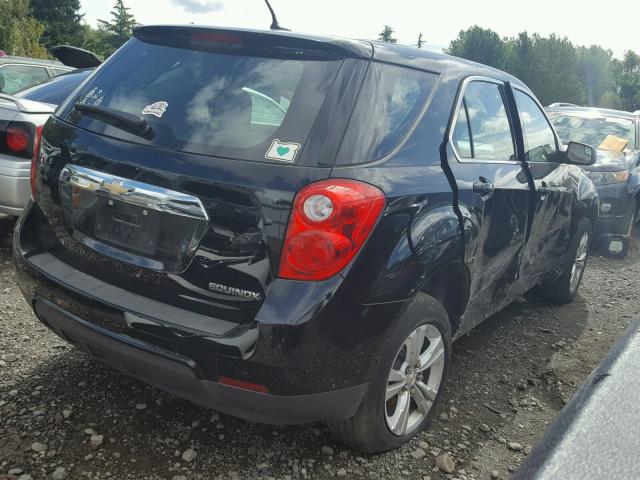 2GNALBEK6D6355874 - 2013 CHEVROLET EQUINOX LS BLACK photo 4