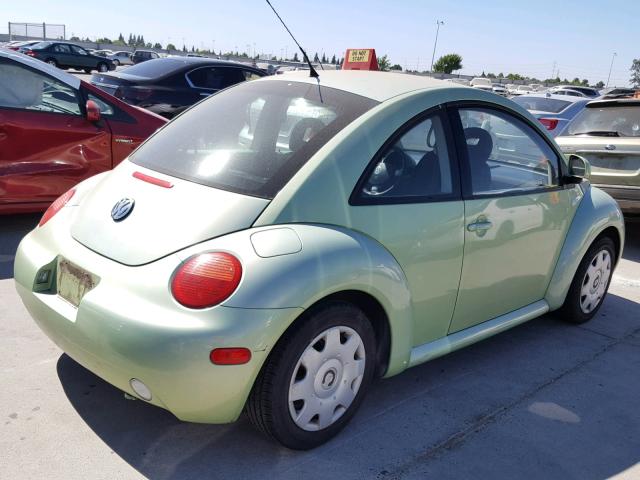 3VWBC21C9YM475611 - 2000 VOLKSWAGEN NEW BEETLE 绿色 照片 4