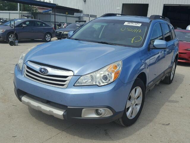 4S4BRCKC6A3346234 - 2010 SUBARU OUTBACK 2. BLUE photo 2