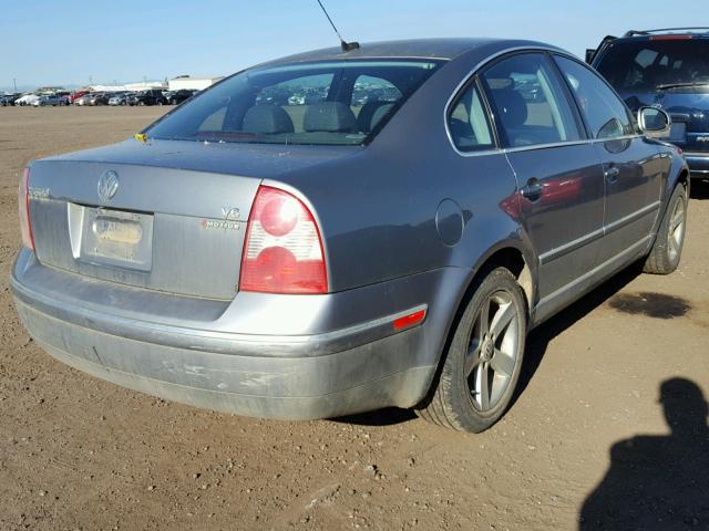 WVWTH63B74P244246 - 2004 VOLKSWAGEN PASSAT GLX 灰色 照片 4