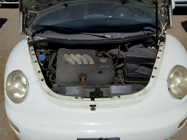 3VWCC21C0XM454603 - 1999 VOLKSWAGEN NEW BEETLE 白色 照片 7