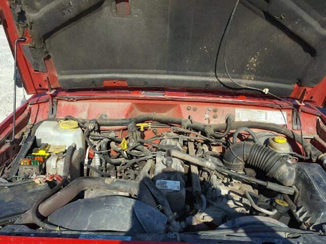 1J4FT68S3TL307413 - 1996 JEEP CHEROKEE S RED photo 7