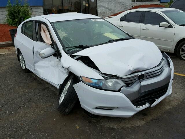 JHMZE2H70AS026687 - 2010 HONDA INSIGHT WHITE photo 1