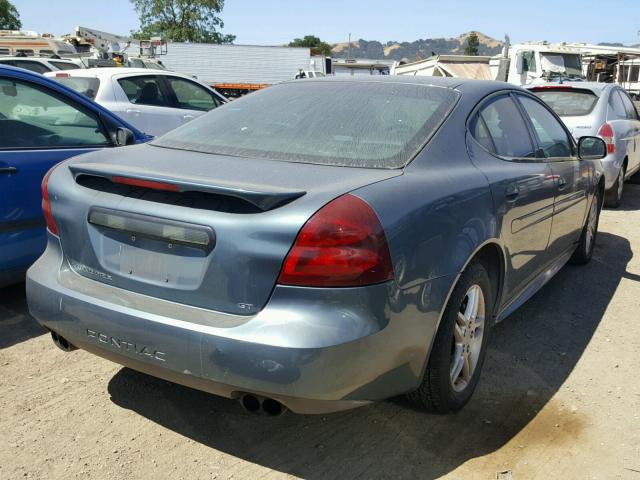 2G2WR554571103197 - 2007 PONTIAC GRAND PRIX BLUE photo 4