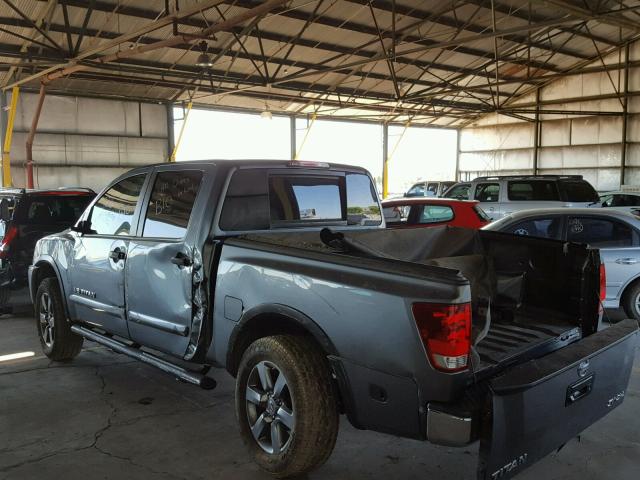 1N6AA0EC4FN510977 - 2015 NISSAN TITAN S SILVER photo 3