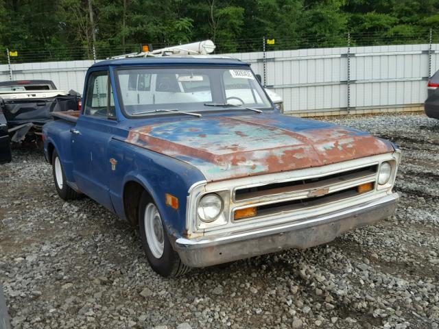 CS148B152769 - 1968 CHEVROLET C10 STEPSI BLUE photo 1