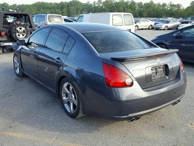 1N4BA41E27C861492 - 2007 NISSAN MAXIMA SE/ CHARCOAL photo 3