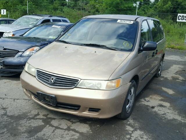 2HKRL18501H600462 - 2001 HONDA ODYSSEY LX TAN photo 2