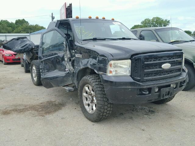 1FTSX21P86EA43248 - 2006 FORD F250 SUPER BLACK photo 1