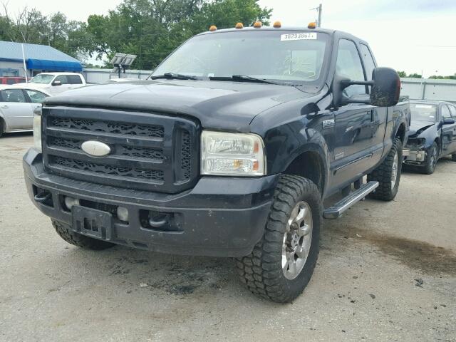 1FTSX21P86EA43248 - 2006 FORD F250 SUPER BLACK photo 2