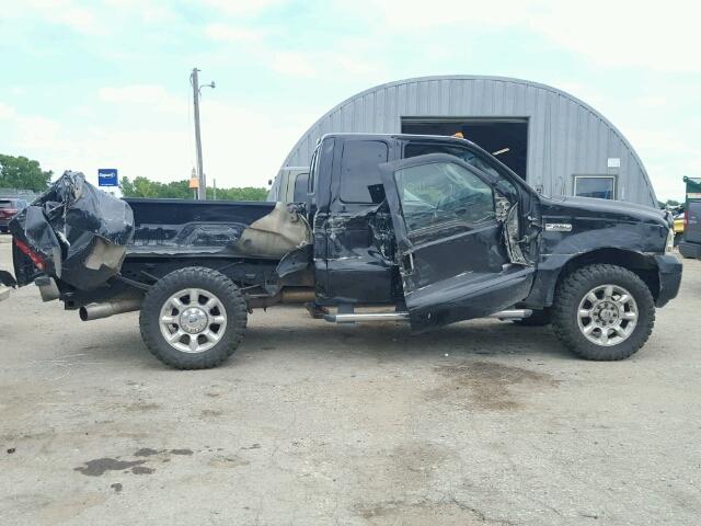 1FTSX21P86EA43248 - 2006 FORD F250 SUPER BLACK photo 9