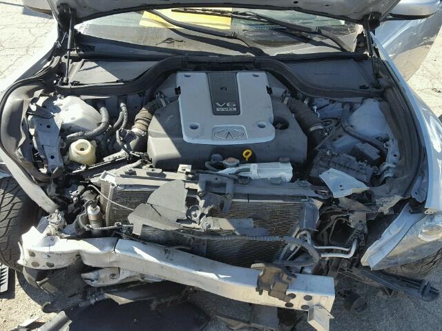 JN1CV6FE6BM953153 - 2011 INFINITI G37 BASE/S SILVER photo 7