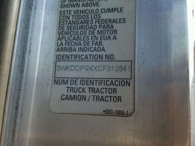 3WKDDP9XXCF312641 - 2012 KENWORTH CONSTRUCTI WHITE photo 15