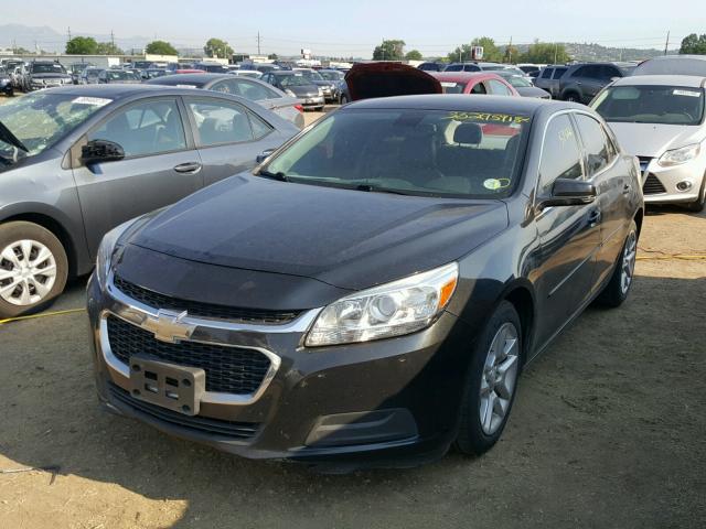 1G11C5SL3FF108448 - 2015 CHEVROLET MALIBU 1LT BLACK photo 2