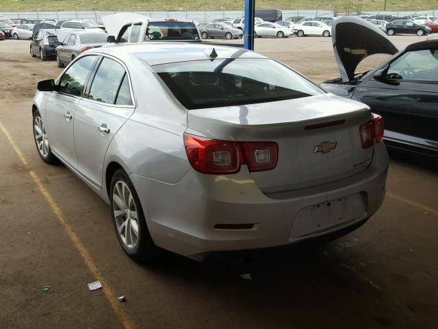1G11H5SA7DF265946 - 2013 CHEVROLET MALIBU LTZ 银色 照片 3