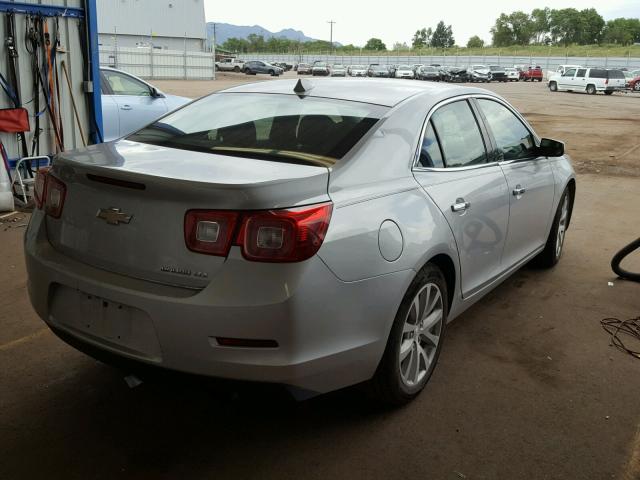 1G11H5SA7DF265946 - 2013 CHEVROLET MALIBU LTZ 银色 照片 4