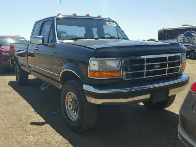 1FTHX26G0SKB22377 - 1995 FORD F250 BLACK photo 1