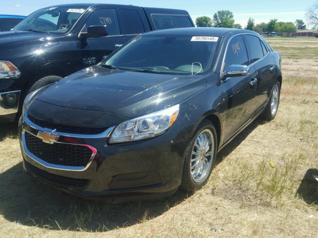 1G11C5SL4EF139755 - 2014 CHEVROLET MALIBU 1LT BLACK photo 2