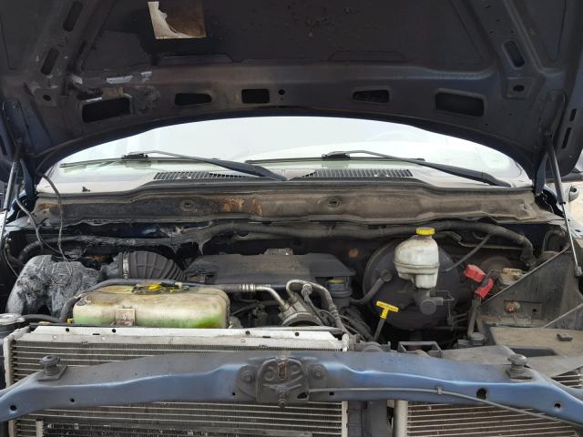 3D7KU28D74G159024 - 2004 DODGE RAM 2500 S BLUE photo 7