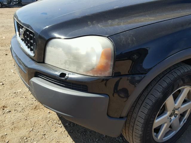 YV4CZ592061233090 - 2006 VOLVO XC90 BLACK photo 10