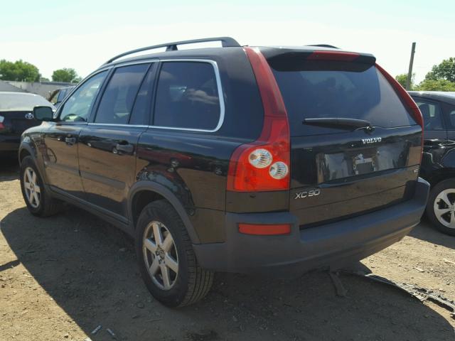 YV4CZ592061233090 - 2006 VOLVO XC90 BLACK photo 3