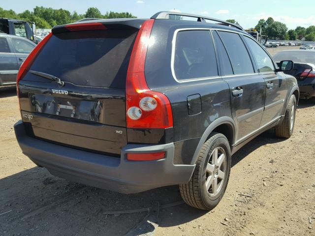 YV4CZ592061233090 - 2006 VOLVO XC90 BLACK photo 4