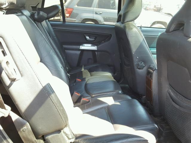 YV4CZ592061233090 - 2006 VOLVO XC90 BLACK photo 6
