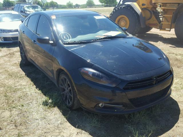 1C3CDFBHXDD135318 - 2013 DODGE DART SXT BLACK photo 1