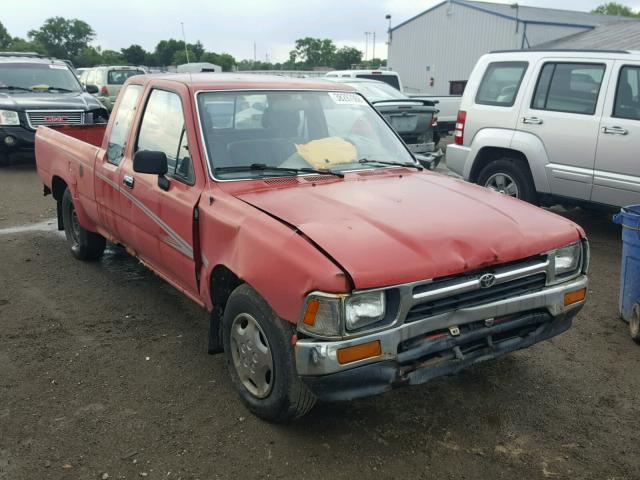 JT4RN93P5N5067385 - 1992 TOYOTA PICKUP RED photo 1