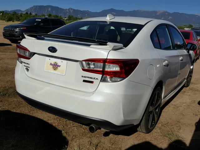 4S3GKAK67H3611928 - 2017 SUBARU IMPREZA SP WHITE photo 4