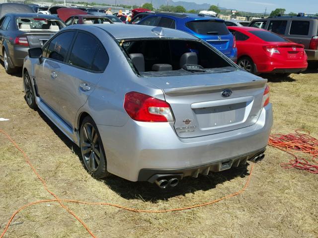 JF1VA1J66G9816931 - 2016 SUBARU WRX LIMITE SILVER photo 3