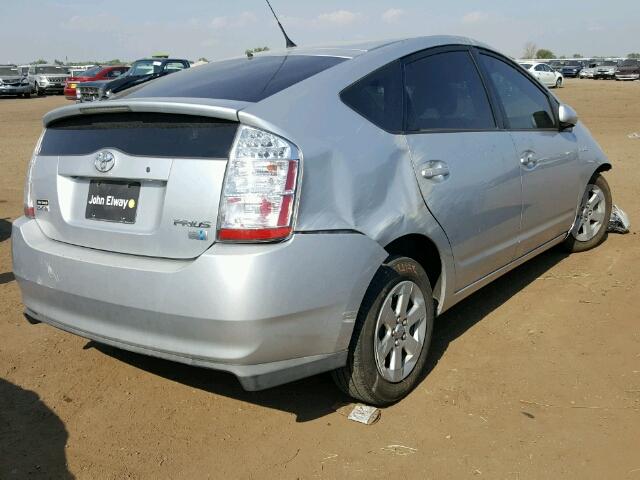 JTDKB20U467061384 - 2006 TOYOTA PRIUS SILVER photo 4