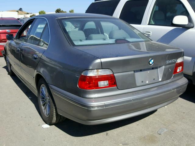 WBADN63432GN86804 - 2002 BMW 540 I AUTO GRAY photo 3