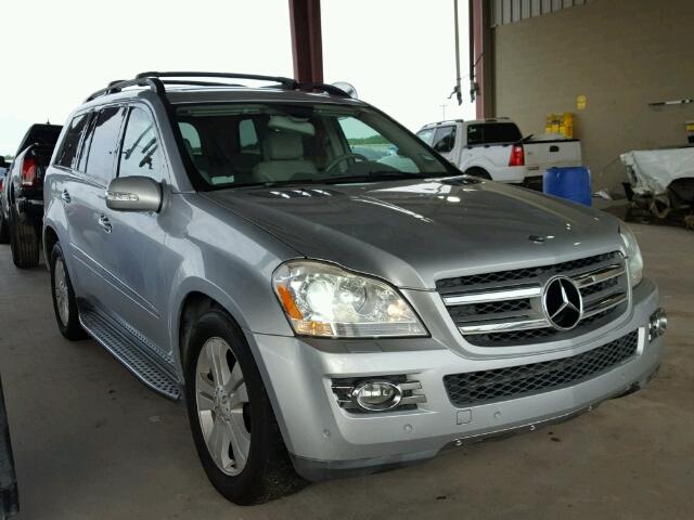 4JGBF71EX7A215556 - 2007 MERCEDES-BENZ GL SILVER photo 1