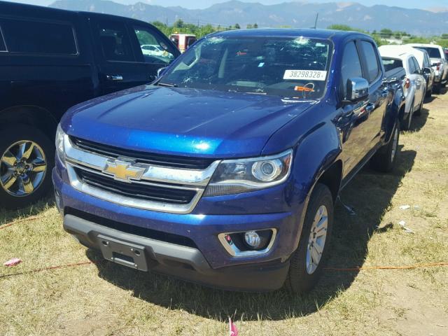 1GCGSCE33G1286251 - 2016 CHEVROLET COLORADO L BLUE photo 2