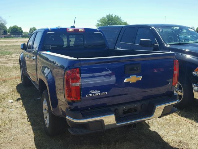 1GCGSCE33G1286251 - 2016 CHEVROLET COLORADO L BLUE photo 3