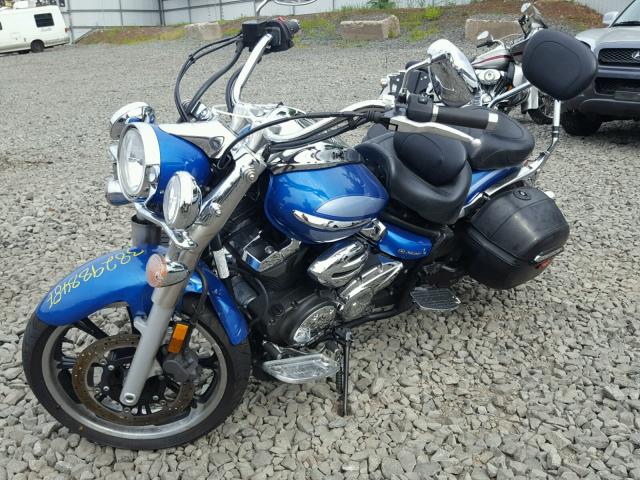 JYAVN01E49A002421 - 2009 YAMAHA XVS950 A BLUE photo 2