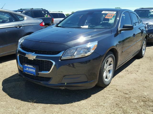 1G11B5SL3EF140012 - 2014 CHEVROLET MALIBU LS შავი ფოტო 2