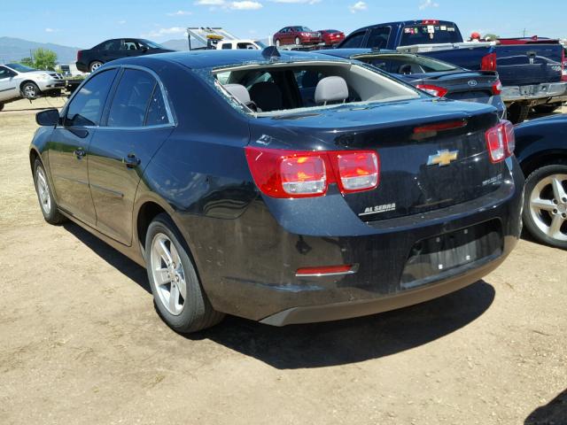 1G11B5SL3EF140012 - 2014 CHEVROLET MALIBU LS შავი ფოტო 3