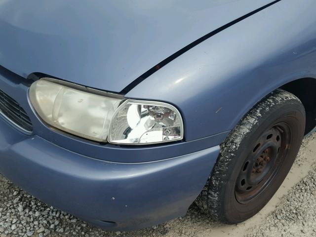 4N2XN11T7XD828125 - 1999 NISSAN QUEST SE BLUE photo 9