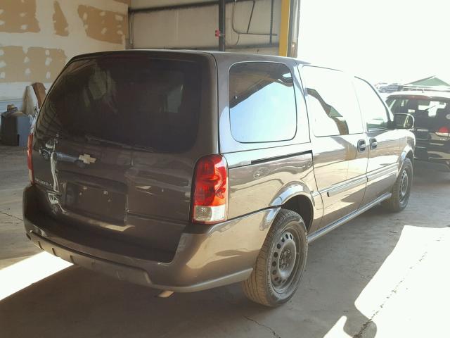 1GNDV23WX8D205075 - 2008 CHEVROLET UPLANDER L 棕色 照片 4