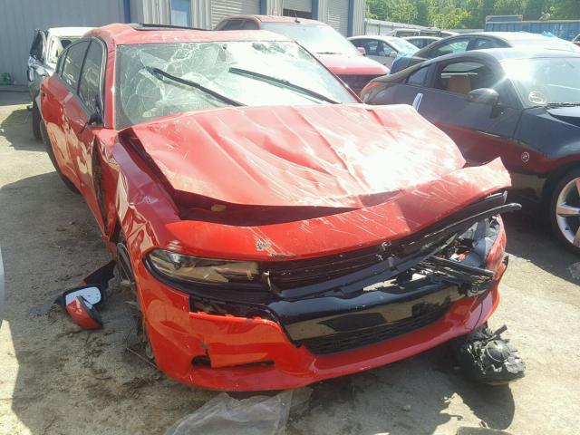 2C3CDXCT2JH180759 - 2018 DODGE CHARGER R/ RED photo 1
