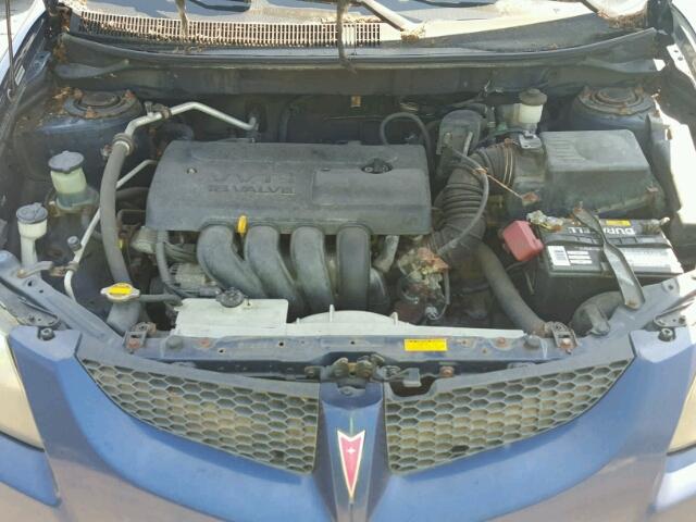 5Y2SL62863Z482771 - 2003 PONTIAC VIBE BLUE photo 7