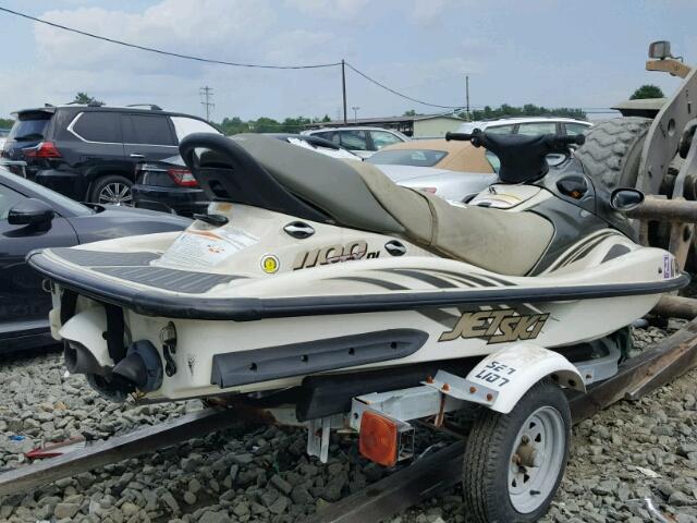 KAW15132F202 - 2002 KAWASAKI STX1100 WHITE photo 4