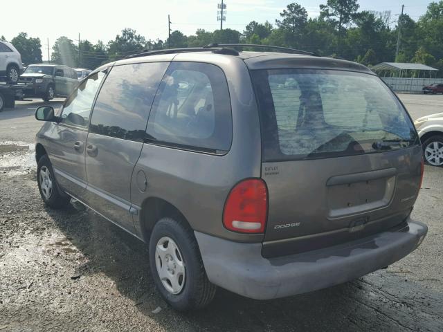 2B4FP2532WR540501 - 1998 DODGE CARAVAN GRAY photo 3