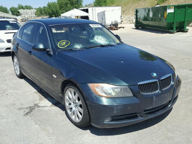 WBAVD33536KV66294 - 2006 BMW 330 XI GREEN photo 1
