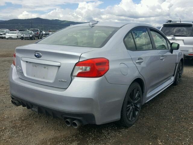 JF1VA1A64F9821415 - 2015 SUBARU WRX SILVER photo 4