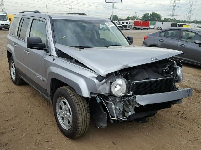 1C4NJPBB3GD801633 - 2016 JEEP PATRIOT SP SILVER photo 1