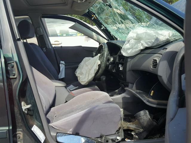 JM1BJ2219X0179172 - 1999 MAZDA PROTEGE ES 绿色 照片 5